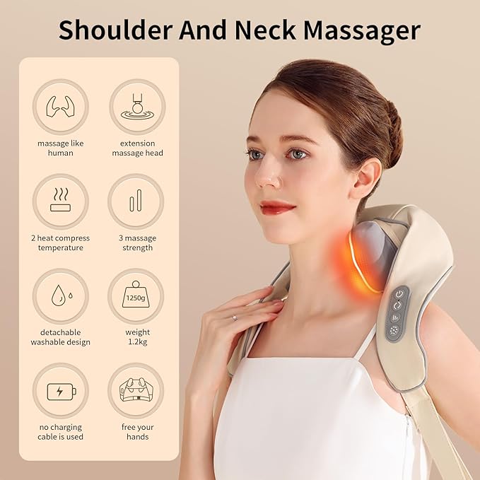 Neck Massager with Heat